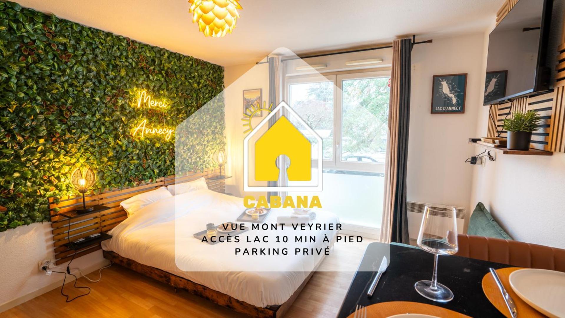 Cabana & Merci Annecy - Parking Et Proche Du Lac Exterior foto